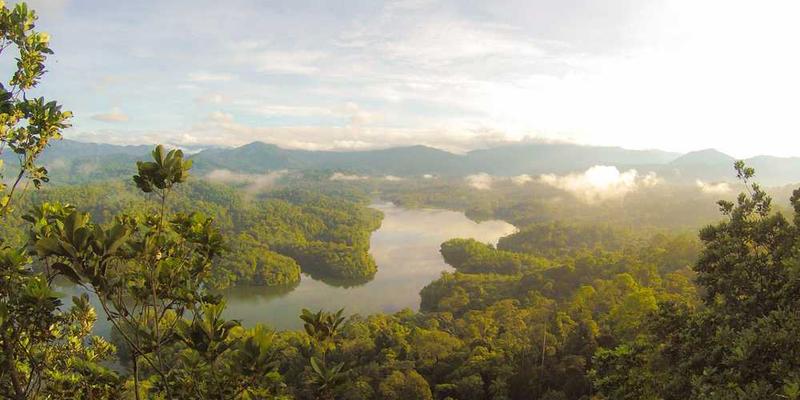 展示改造后的时尚围裙和手提包